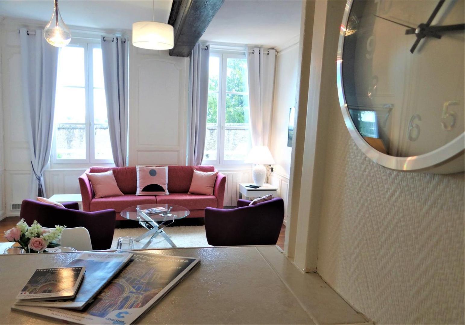 Apartament Le Cardinal Chartres Zewnętrze zdjęcie